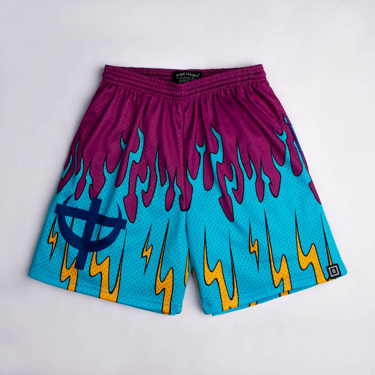 Zeus Men Accessories - Pantalones cortos de malla One Piece