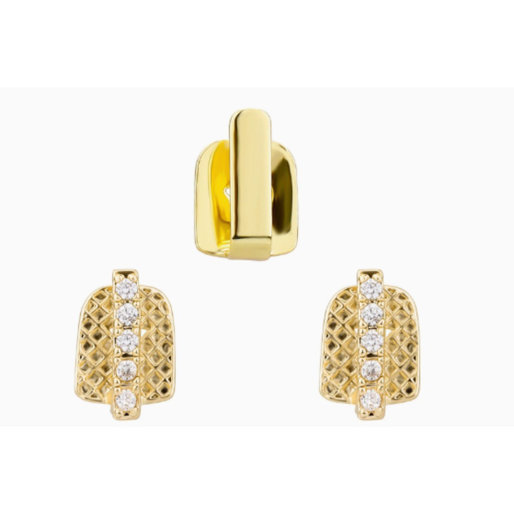 Men Accessories In Silver - Parrillas Dentales Chapadas en Oro y