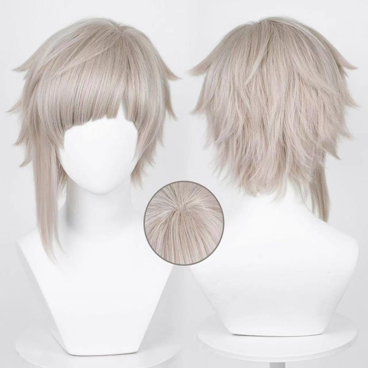 Men Accessories In Silver - Peluca de cosplay de Nakajima Atsushi