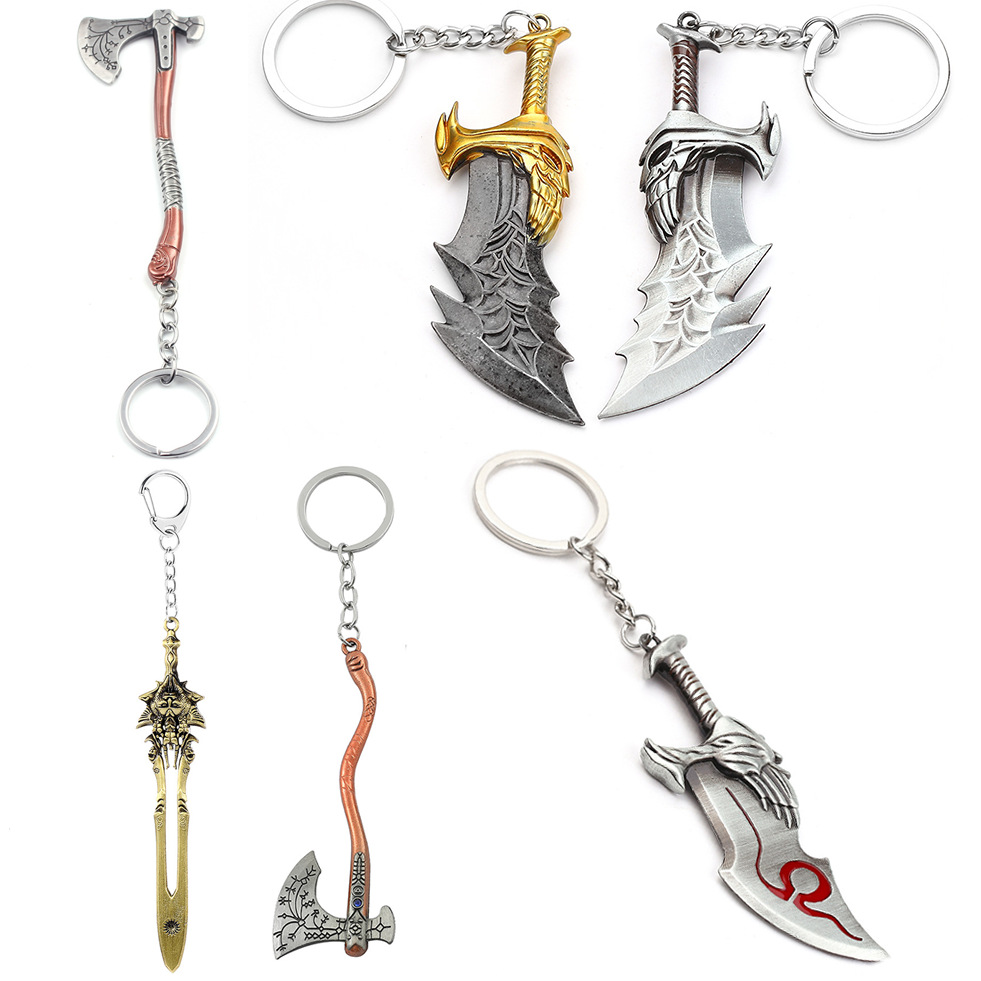 Men Accessories Chain - Llavero con colgante de la espada