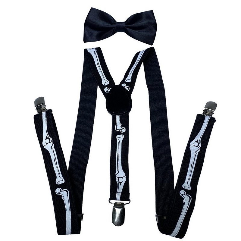 Tie Clip Set - Clip de tirantes elásticos ajustables para