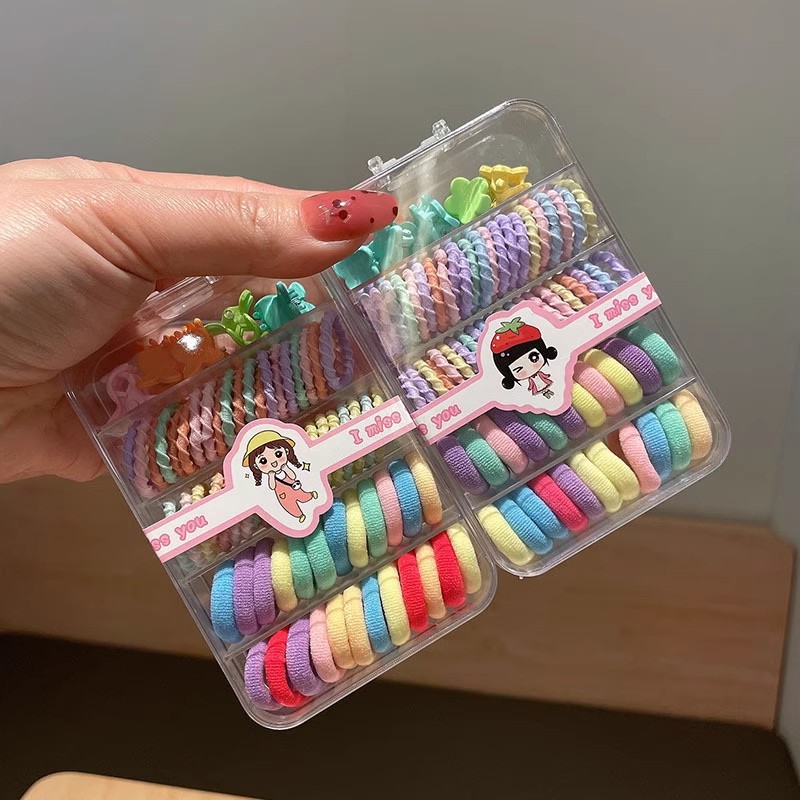 Tie Clip Set - 1 Juego de ligas para cabello