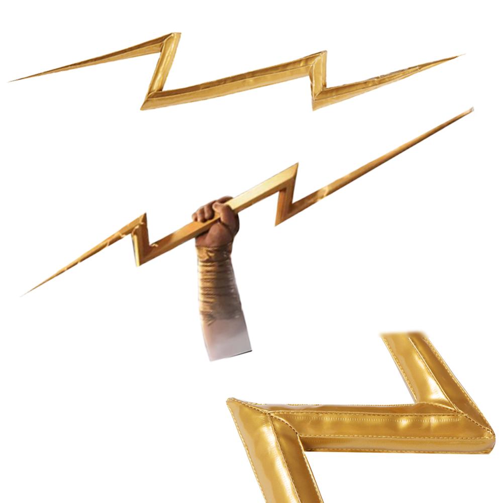 Zeus Men Accessories - Zeus Lightning Cosplay fantasía PU cuero
