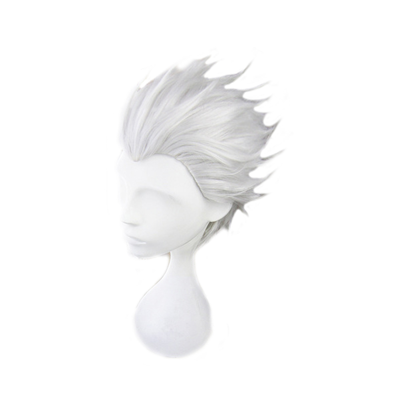 Men Accessories In Silver - Peluca de Cosplay Vergil, pelo corto