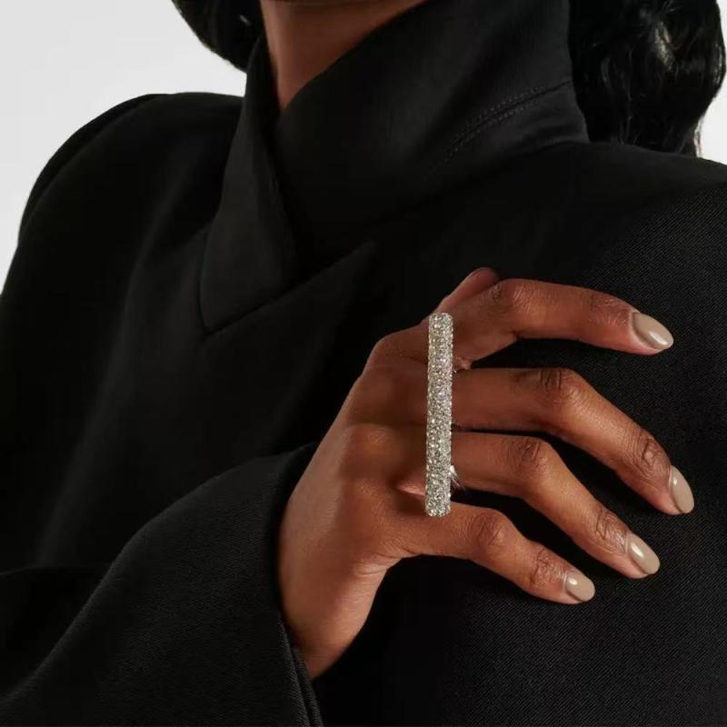 Anillo largo de moda para muje - Men'S Accessories Dubai reseña y precio