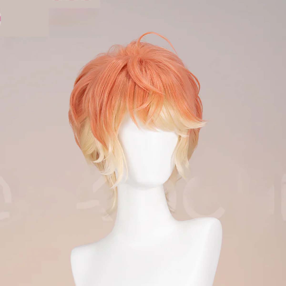 Peluca corta de pelo amarillo  - Men'S Yellow Accessories reseña y precio