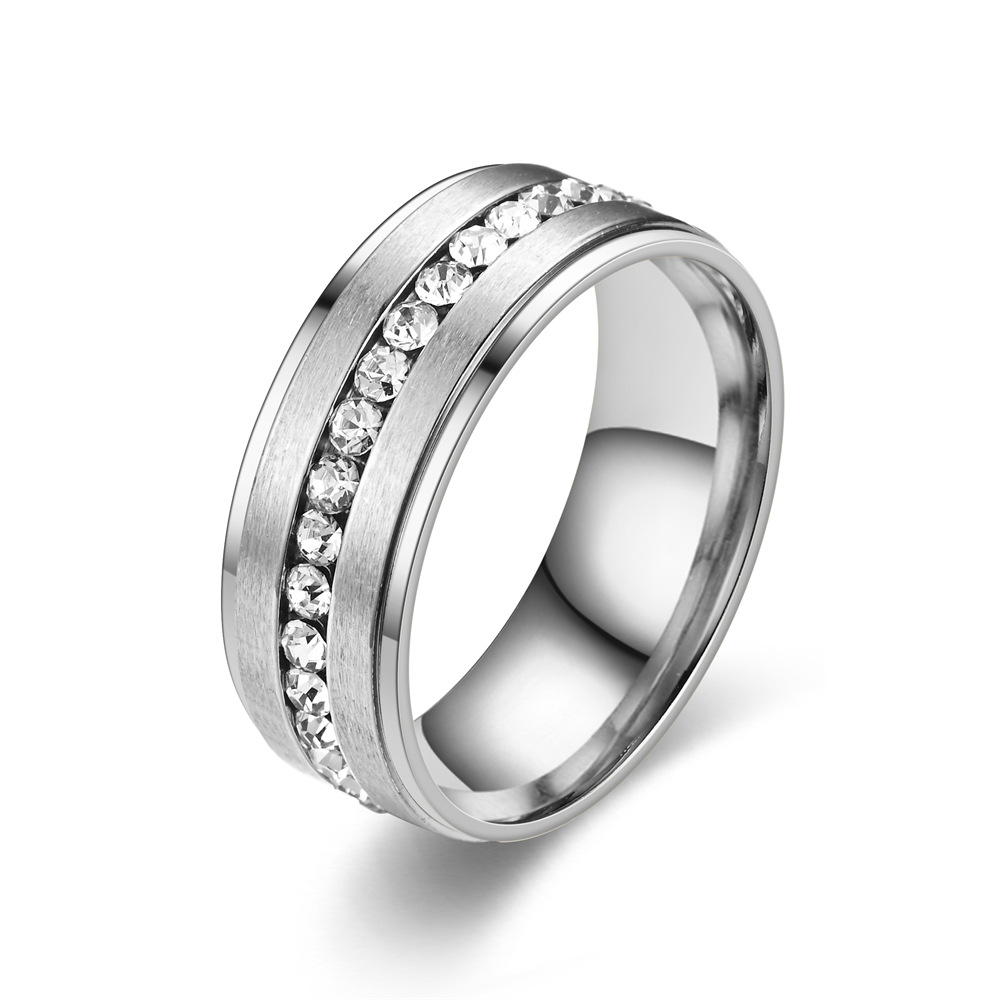 Anillos de diamantes de acero  - Men'S Accessories Gift Ideas reseña y precio