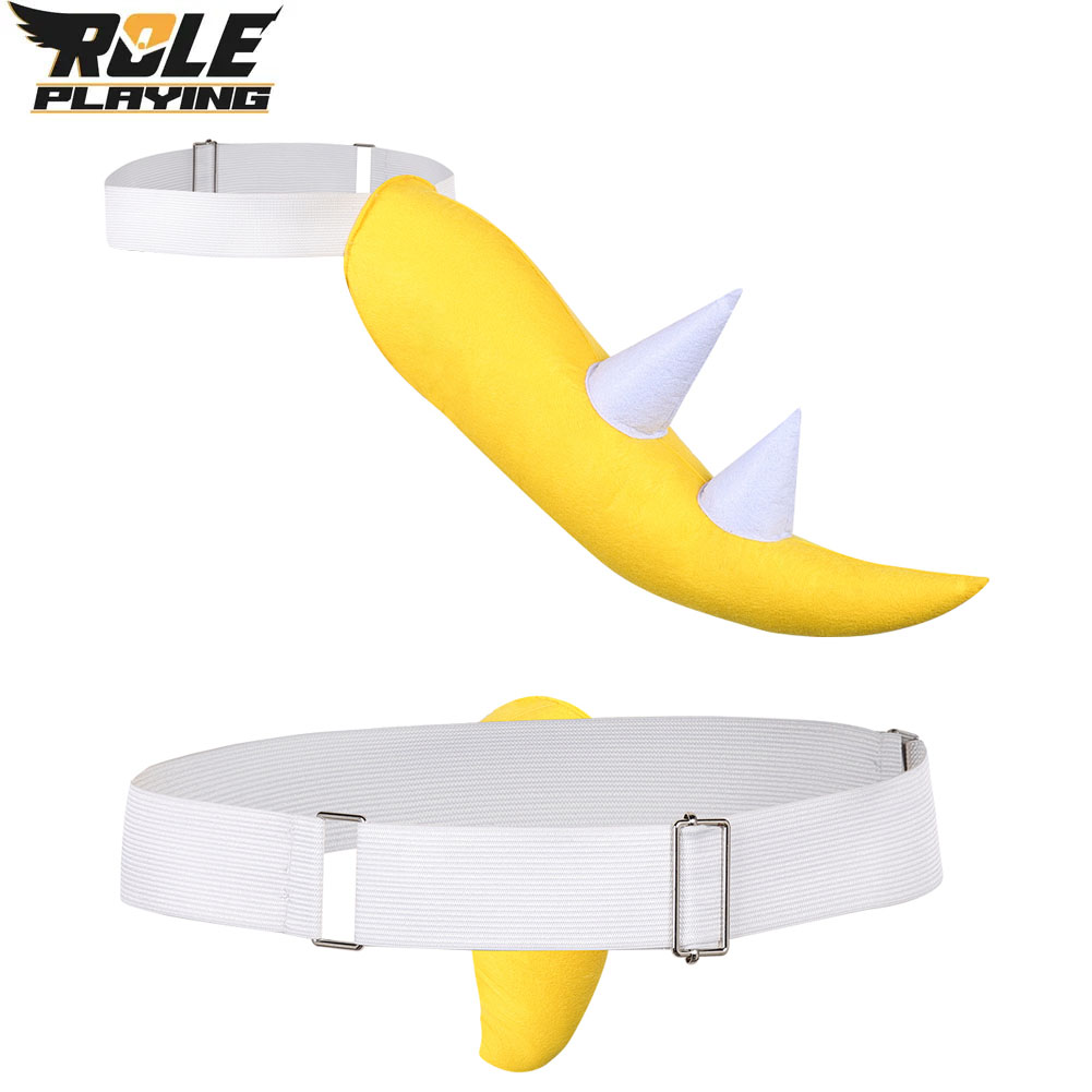 Disfraz de Bowser Jr. con Cola - Men'S Yellow Accessories reseña y precio