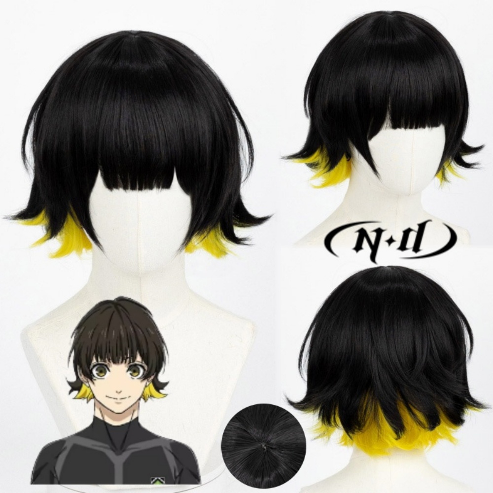 Pelucas de Cosplay ND, Azules, - Men'S Yellow Accessories reseña y precio