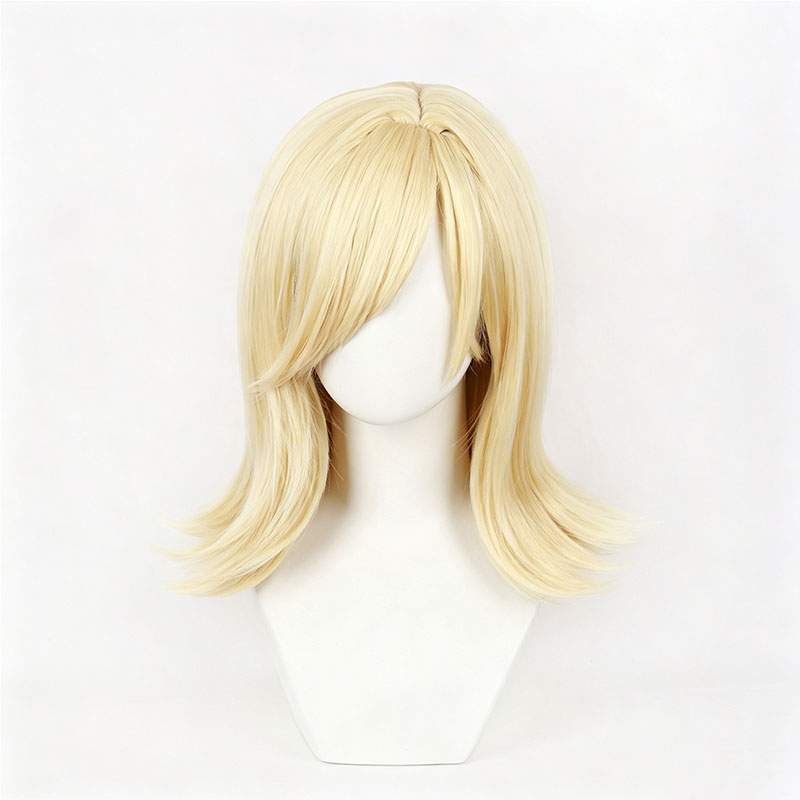 Peluca de Anime JOJO Lucy Stee - Men'S Yellow Accessories reseña y precio