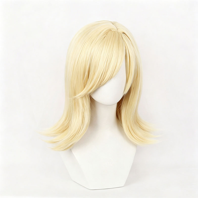 Peluca de Anime JOJO Lucy Stee - Men'S Yellow Accessories reseña y precio