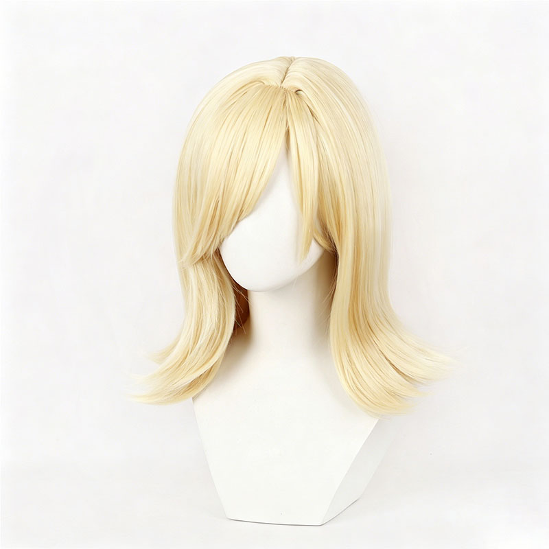 Peluca de Anime JOJO Lucy Stee - Men'S Yellow Accessories reseña y precio