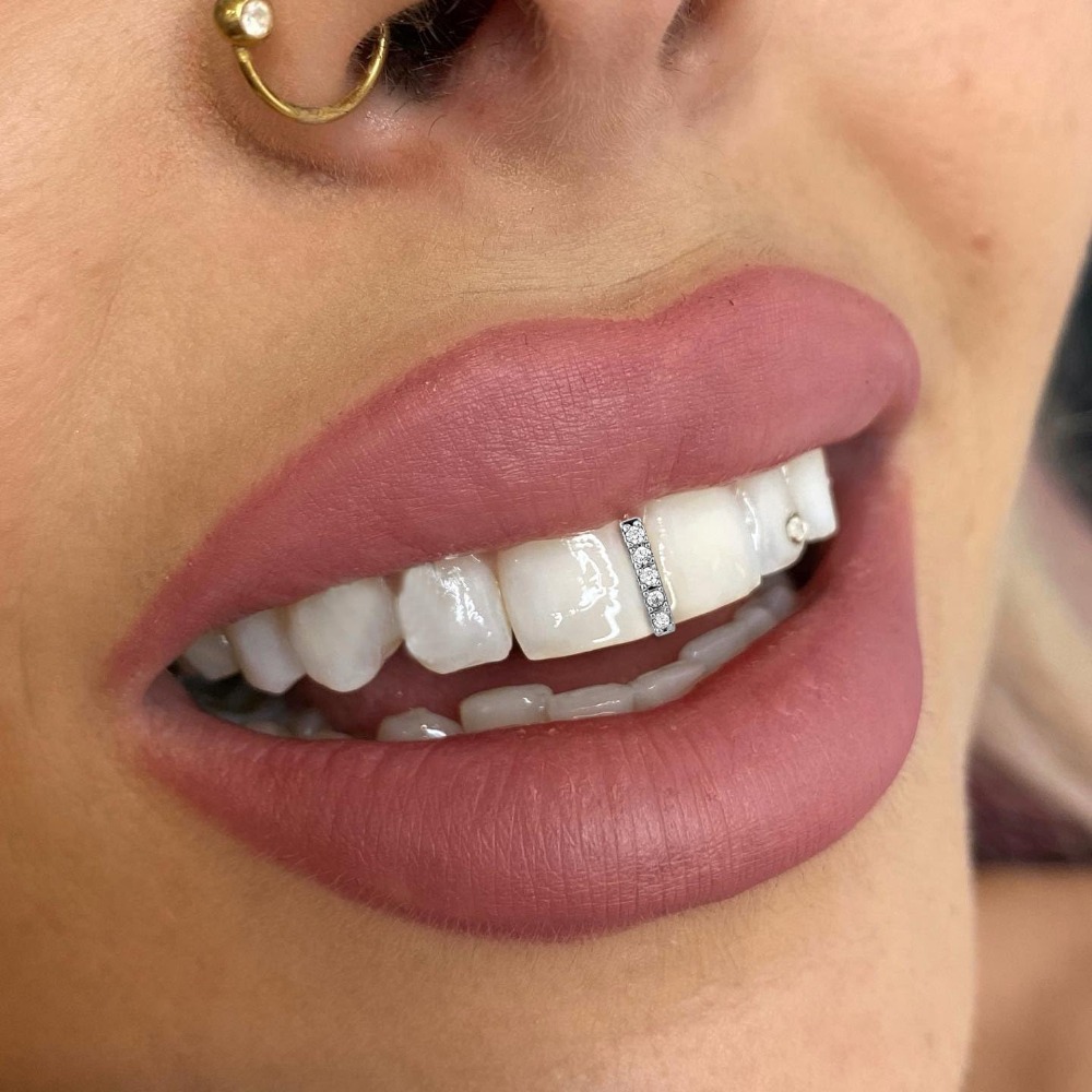 Parrillas Dentales Chapadas en - Men Accessories In Silver reseña y precio