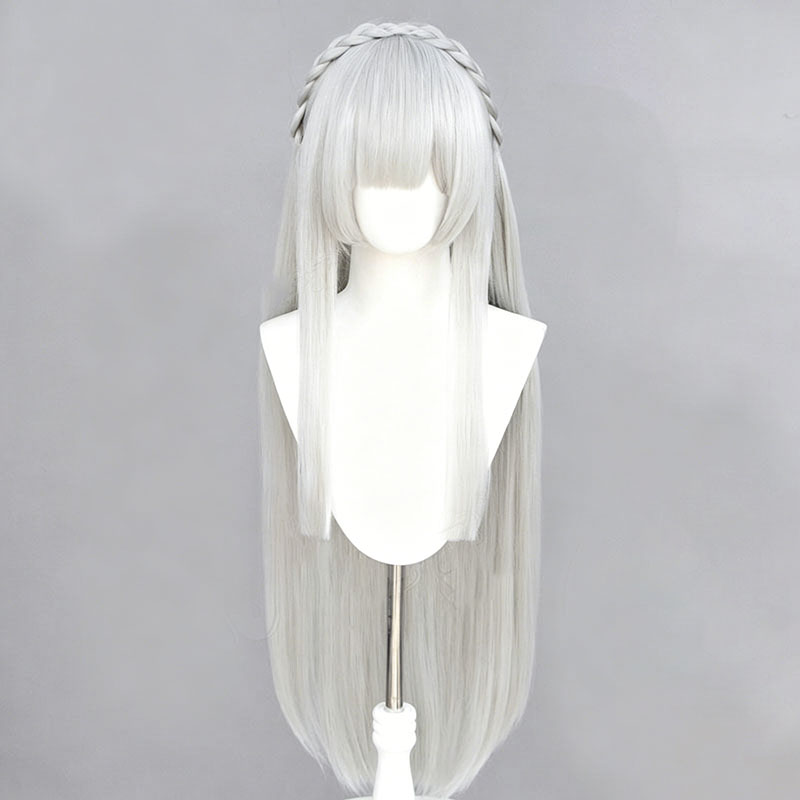 Peluca de Cosplay de Anime Re: - Men Accessories In Silver reseña y precio