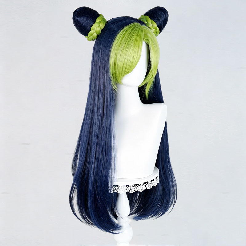 Peluca de Anime JOJO Jolyne Cu - Men'S Yellow Accessories reseña y precio