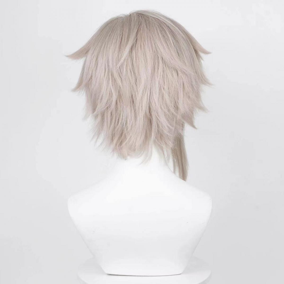 Peluca de cosplay de Nakajima  - Men Accessories In Silver reseña y precio
