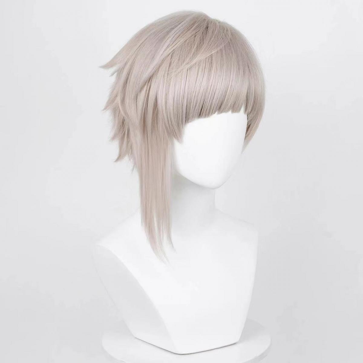 Peluca de cosplay de Nakajima  - Men Accessories In Silver reseña y precio