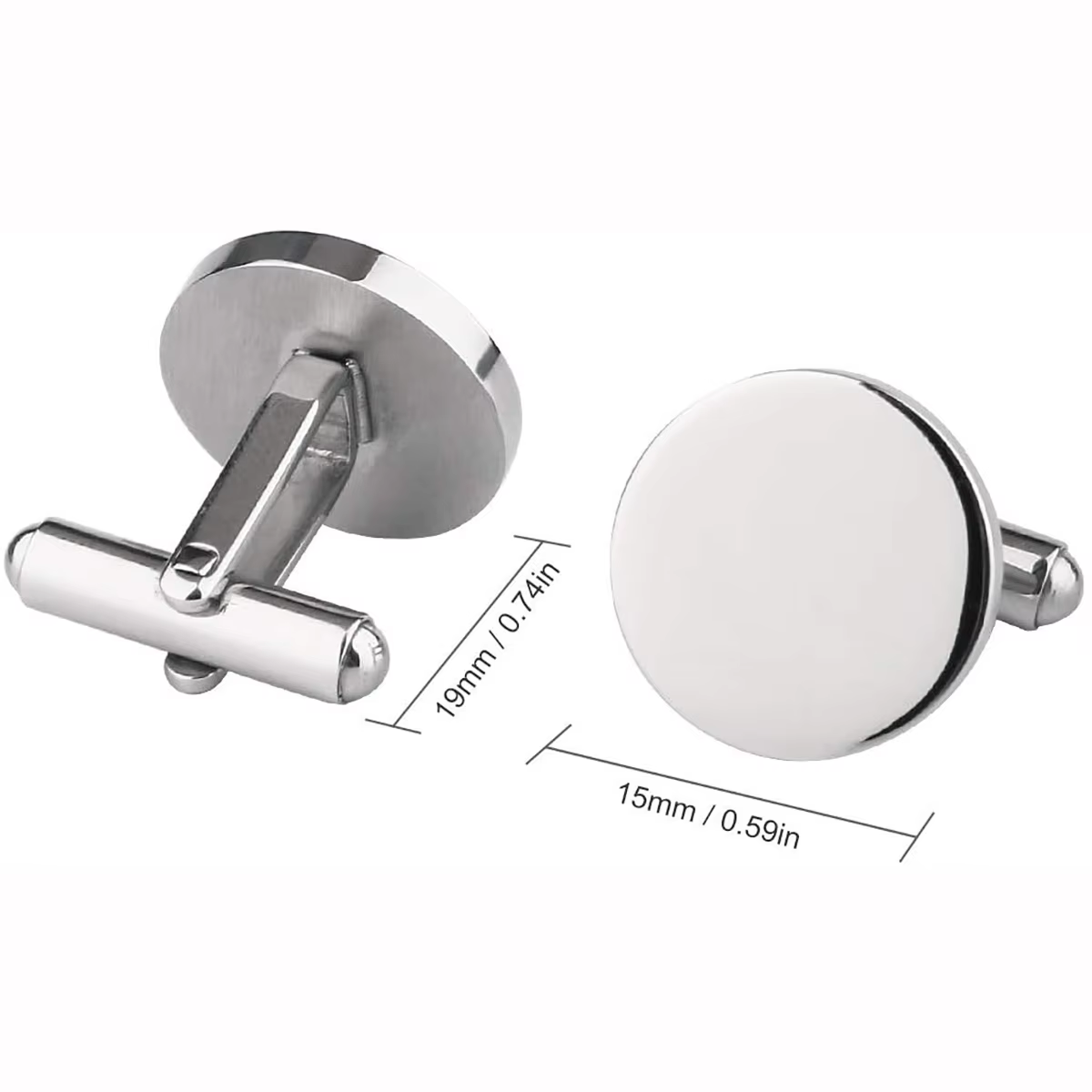 Gemelos de Metal personalizado - Tie Clip Set reseña y precio