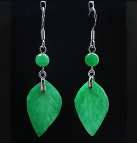 Cuenta de hoja de Jade VERDE N - Men Accessories In Silver reseña y precio
