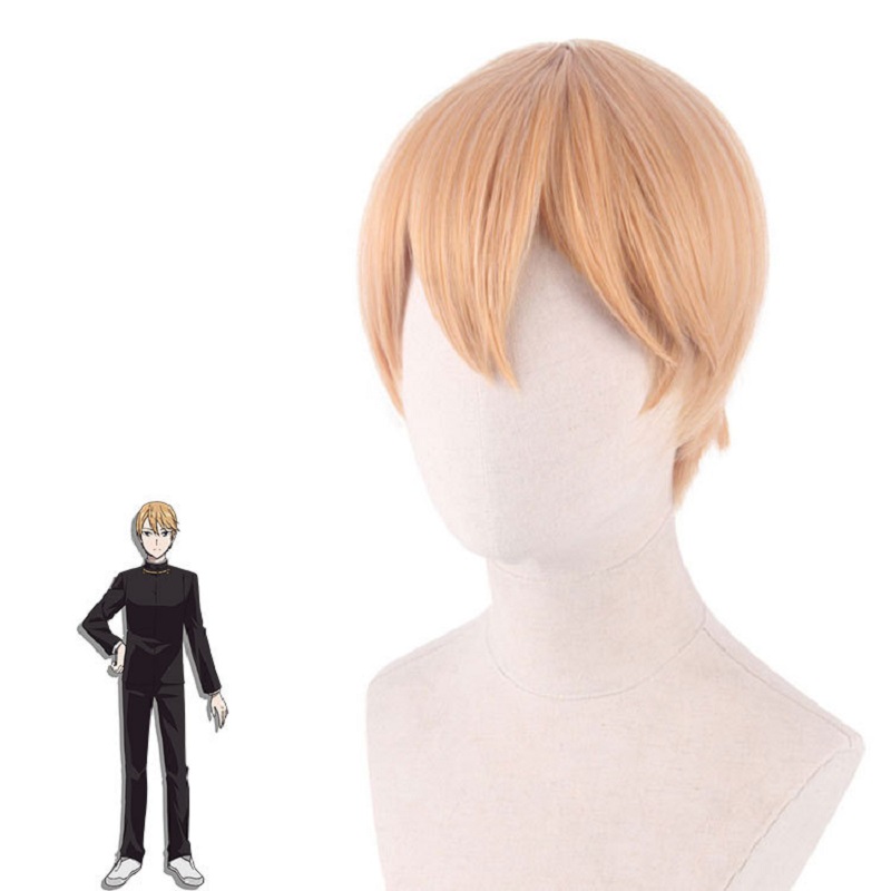 Peluca de cosplay Shirogane Mi - Men'S Yellow Accessories reseña y precio