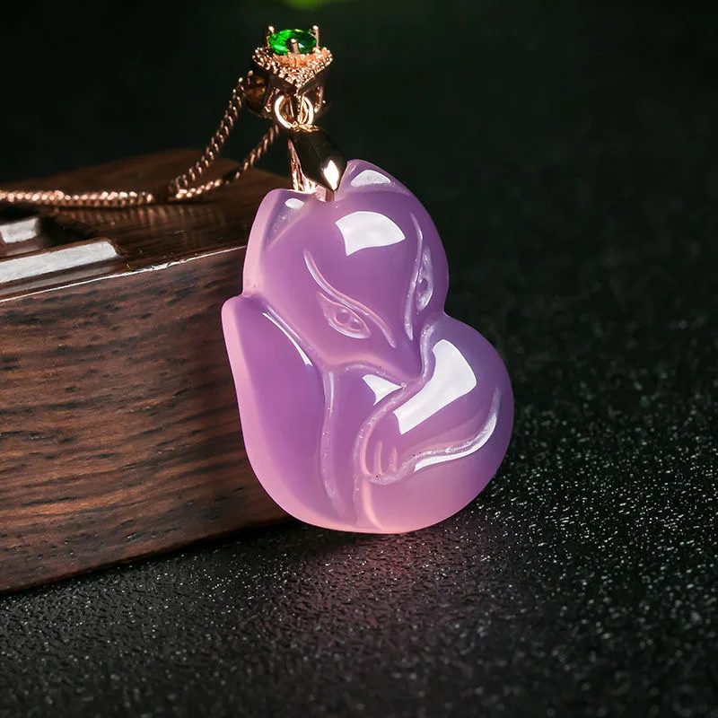 Collar con colgante de zorro d - Men Accessories Chain reseña y precio