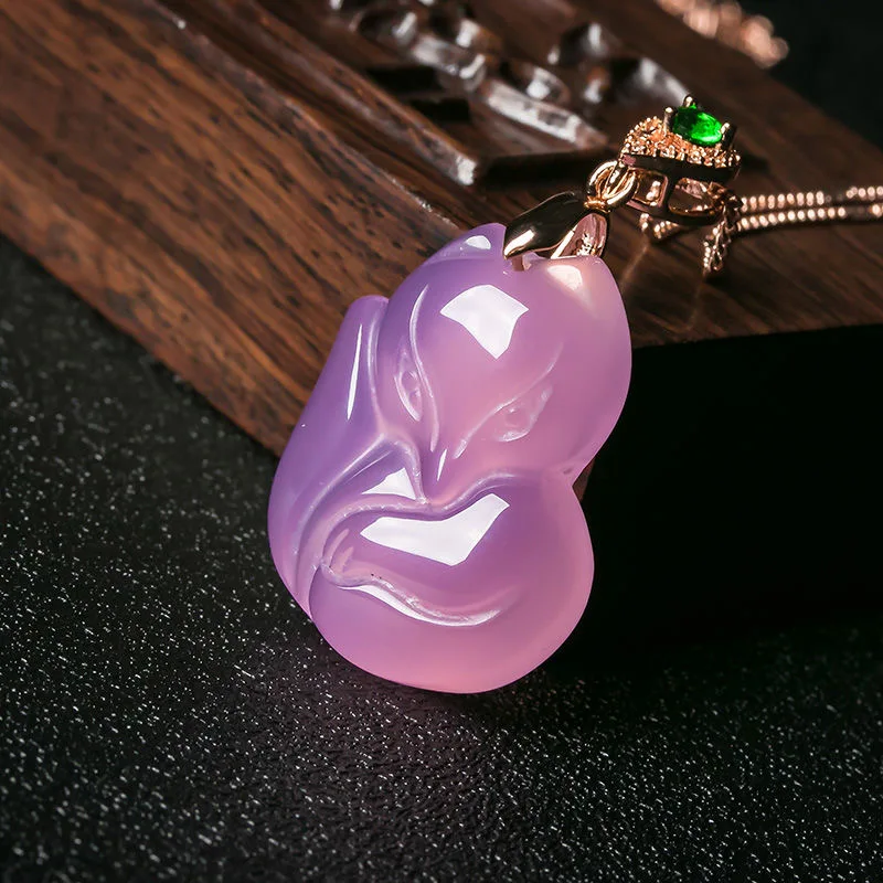 Collar con colgante de zorro d - Men Accessories Chain reseña y precio