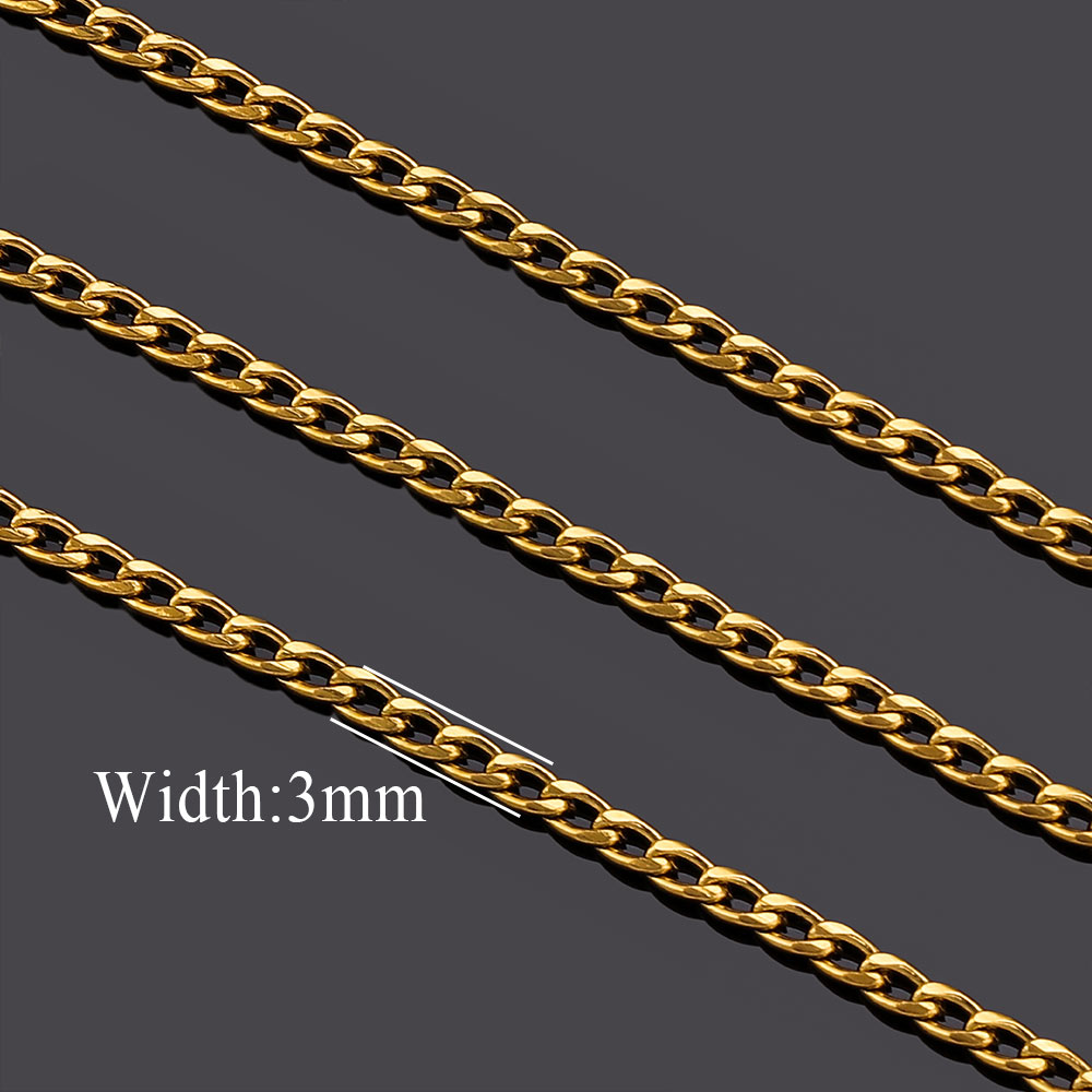 Cadenas largas cruzadas de ace - Men Accessories Chain reseña y precio