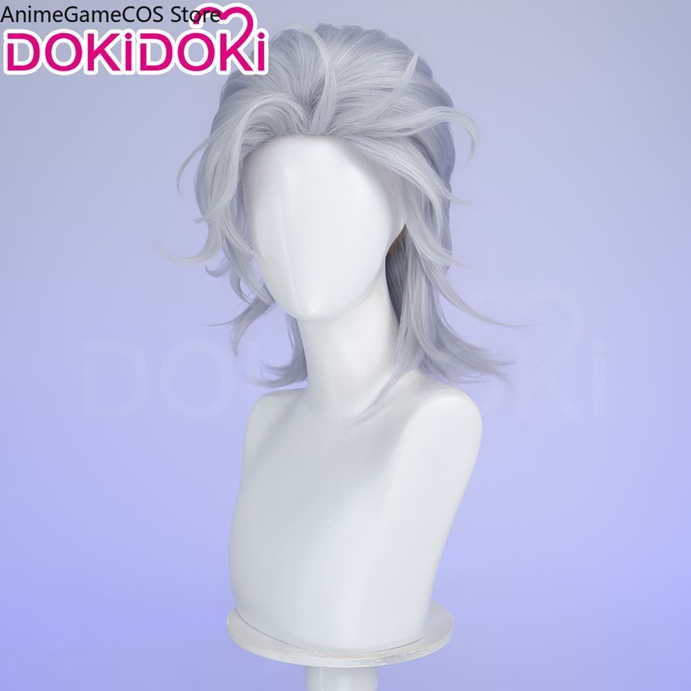 Peluca de Cosplay de Anime Rec - Men Accessories In Silver reseña y precio