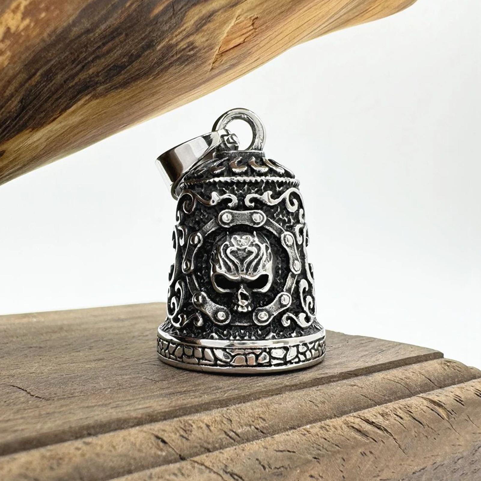 Campana de calavera para motoc - Men Accessories Chain reseña y precio