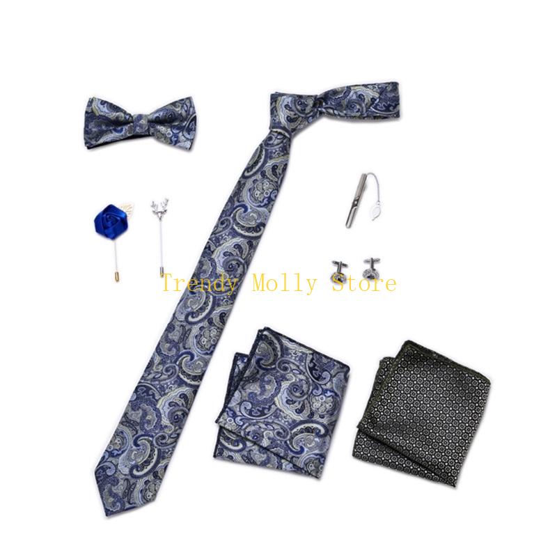 N5KB 9 Uds. Conjunto corbata a - Neck Tie Set Box reseña y precio
