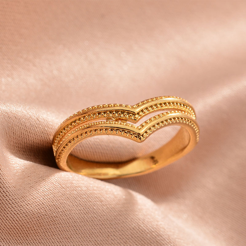 Anillos etíopes de color dorad - Men'S Accessories Dubai reseña y precio