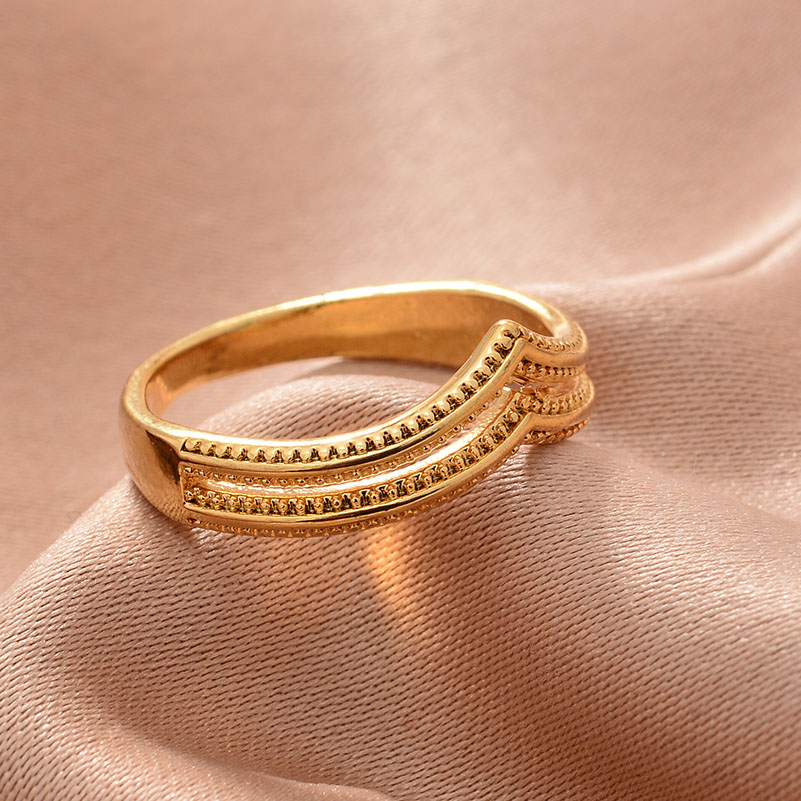 Anillos etíopes de color dorad - Men'S Accessories Dubai reseña y precio