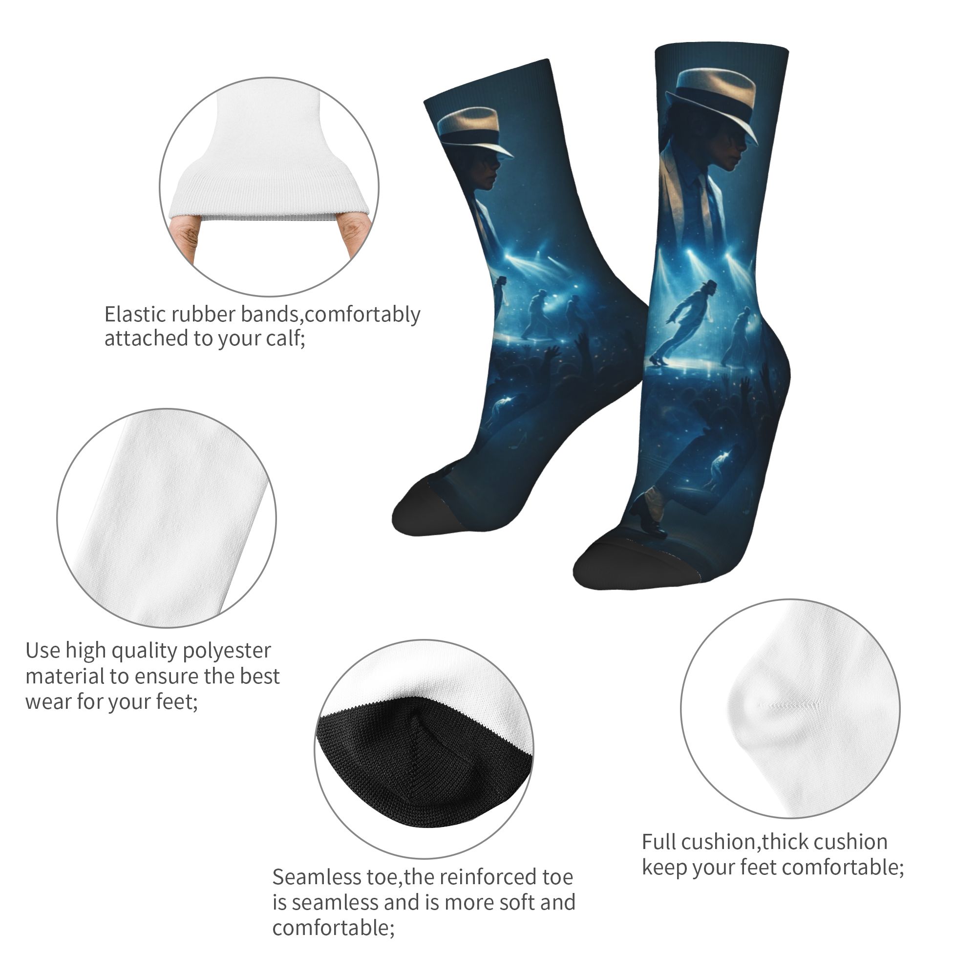Calcetines Michaels Jacksons T - Men'S Accessories Gift Ideas reseña y precio